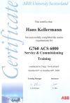 G760 ACS 6000 Service & Commissioning